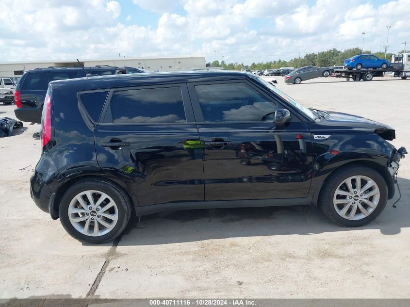 2018 Kia Soul + VIN: KNDJP3A57J7560232 Lot: 40711116