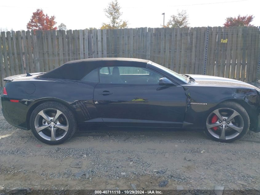 2014 Chevrolet Camaro 2Lt VIN: 2G1FG3D39E9193184 Lot: 40711118