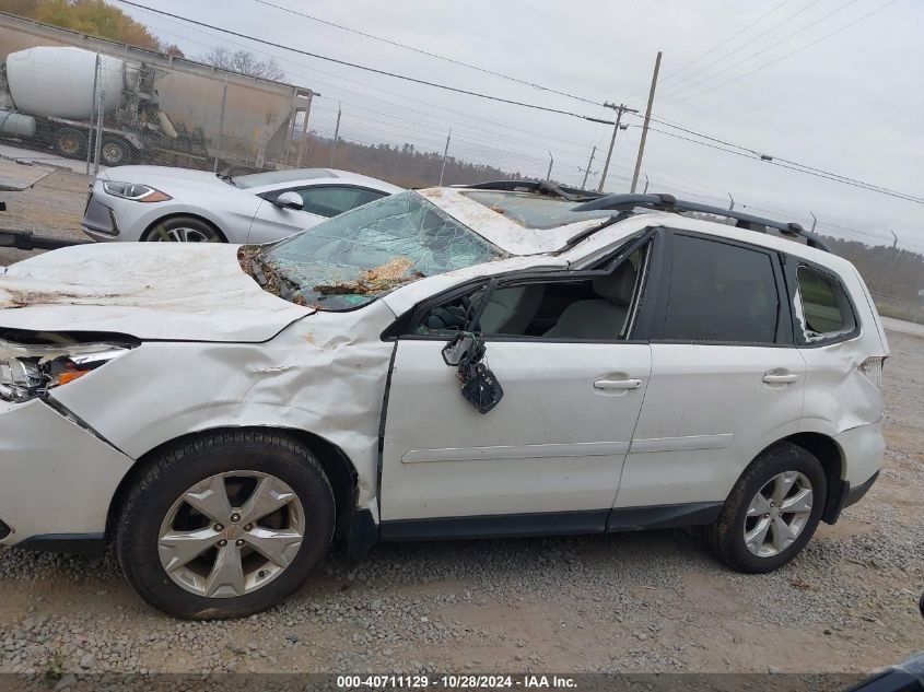 2015 Subaru Forester 2.5I Premium VIN: JF2SJADC8FH514917 Lot: 40711129