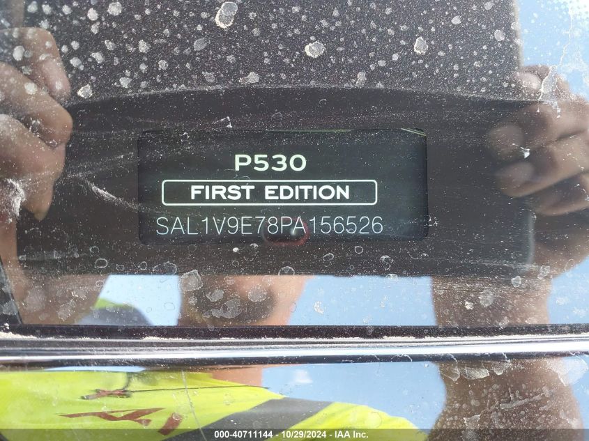 2023 Land Rover Range Rover Sport First Edition VIN: SAL1V9E78PA156526 Lot: 40711144