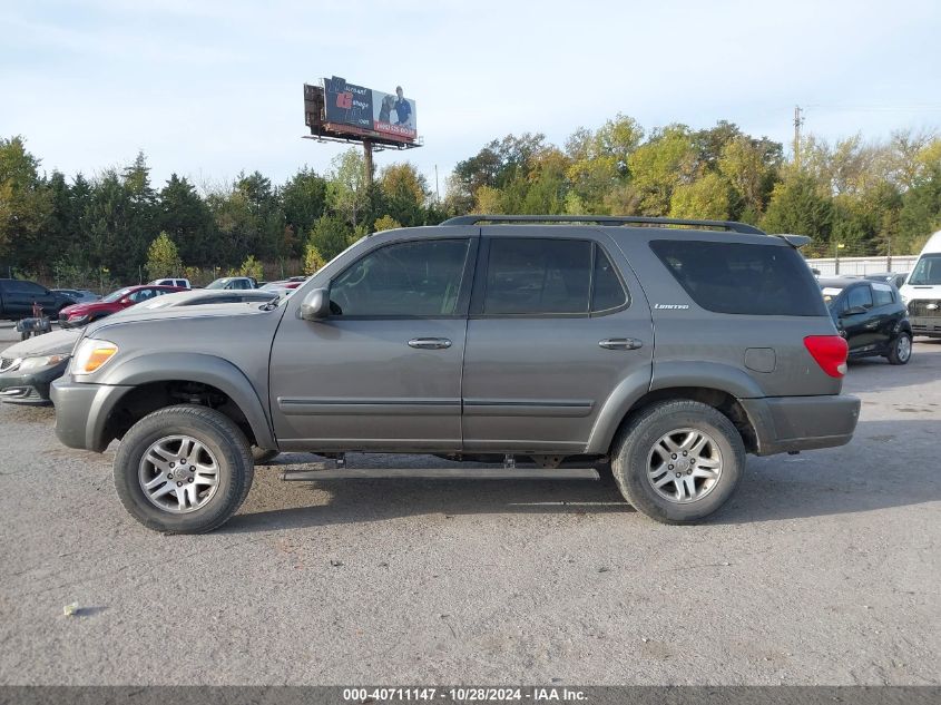 2006 Toyota Sequoia Limited V8 VIN: 5TDBT48A96S266871 Lot: 40711147