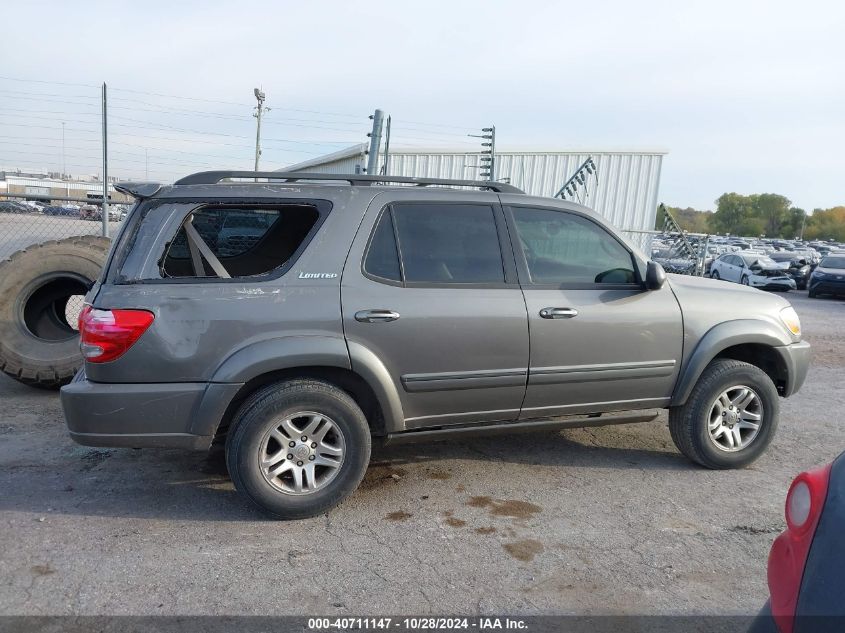 2006 Toyota Sequoia Limited V8 VIN: 5TDBT48A96S266871 Lot: 40711147