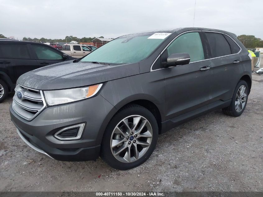 VIN 2FMPK3K94JBC05113 2018 Ford Edge, Titanium no.2