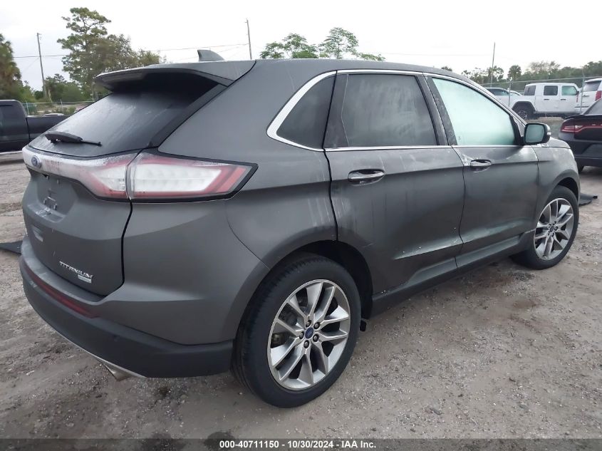 VIN 2FMPK3K94JBC05113 2018 Ford Edge, Titanium no.4