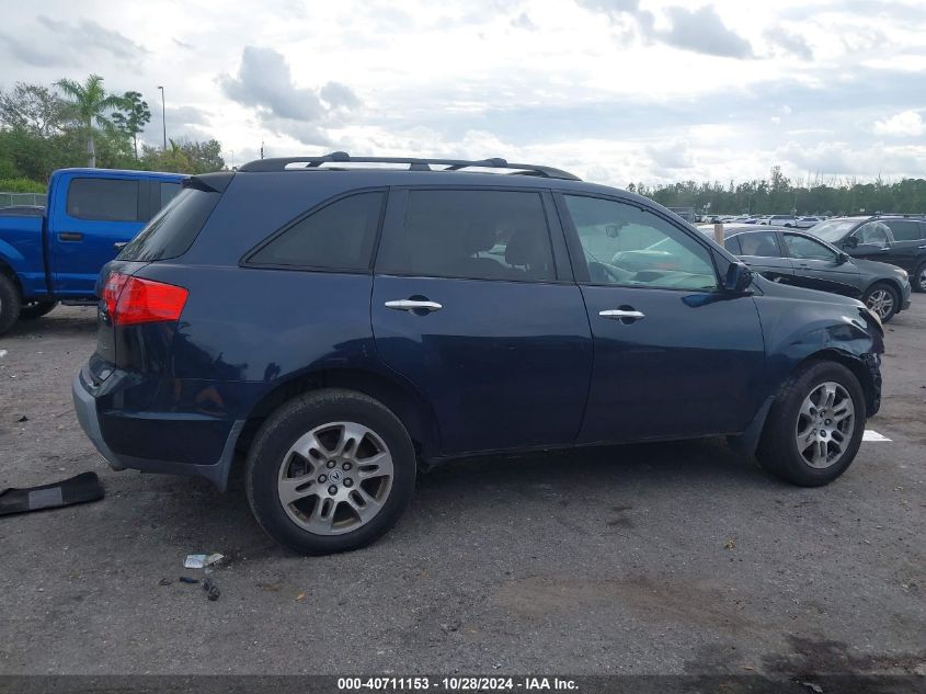 2009 Acura Mdx VIN: 2HNYD28249H508824 Lot: 40711153