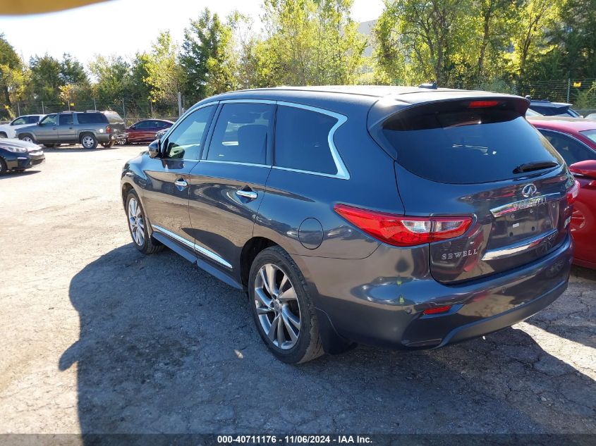 2013 Infiniti Jx35 VIN: 5N1AL0MM3DC321653 Lot: 40711176