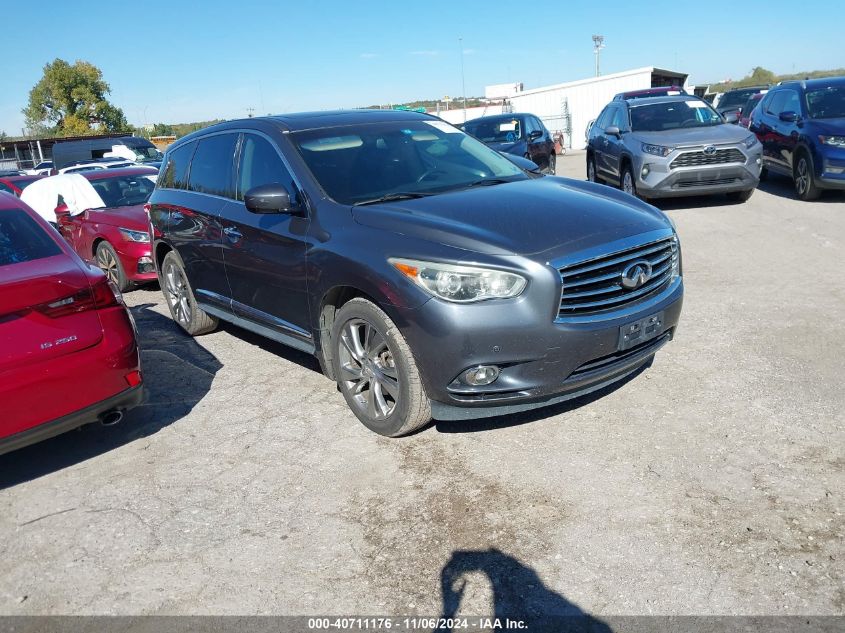 VIN 5N1AL0MM3DC321653 2013 Infiniti JX35 no.1