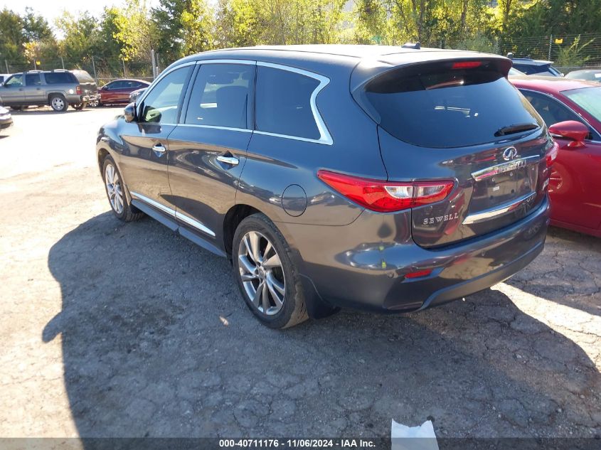 VIN 5N1AL0MM3DC321653 2013 Infiniti JX35 no.3