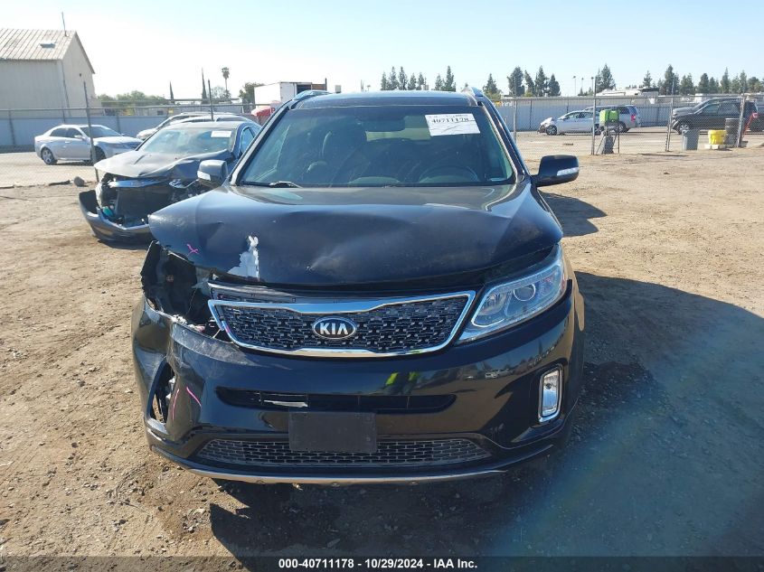 2015 Kia Sorento Sx V6 VIN: 5XYKW4A78FG616977 Lot: 40711178