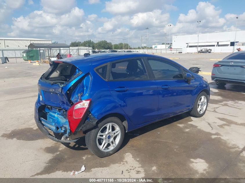 VIN 3FADP4EJ0JM124666 2018 Ford Fiesta, SE no.4