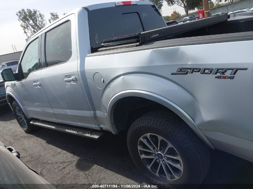 2018 Ford F-150 Xlt VIN: 1FTEW1EG3JKF79202 Lot: 40711194