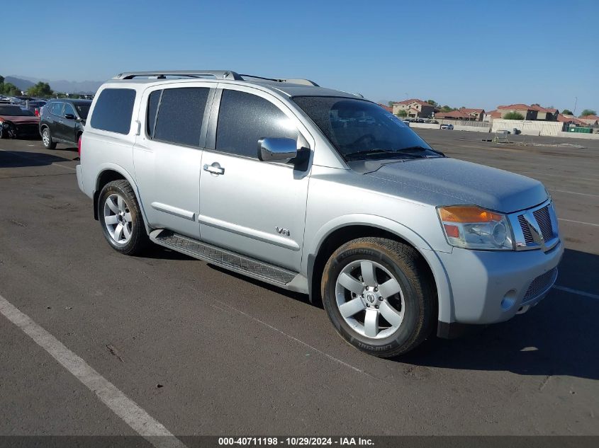 2009 Nissan Armada Le VIN: 5N1AA08D19N606332 Lot: 40711198