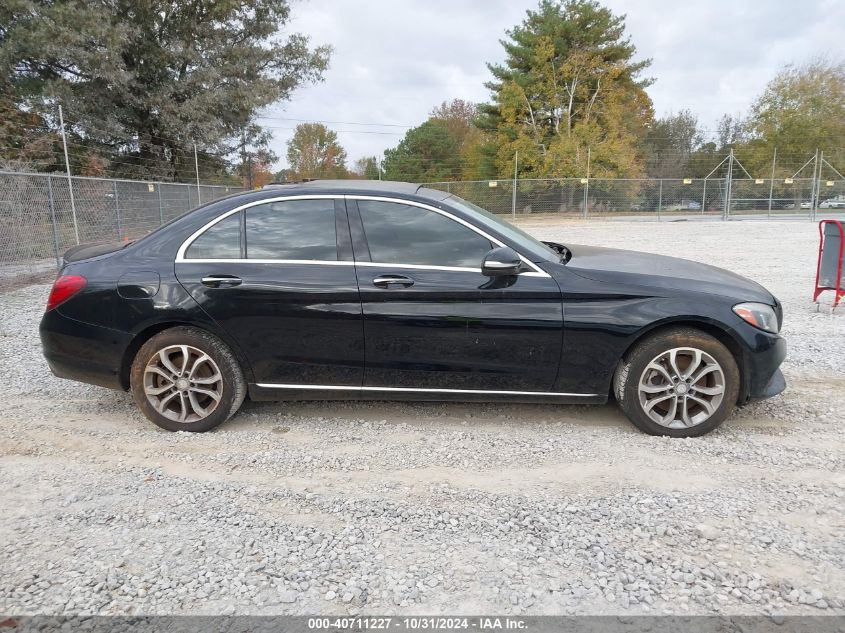 2015 Mercedes-Benz C 300 4Matic/Luxury 4Matic/Sport 4Matic VIN: 55SWF4KB7FU067928 Lot: 40711227