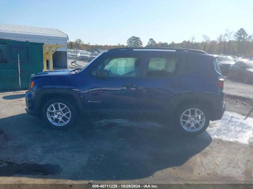 2021 Jeep Renegade Sport Fwd VIN: ZACNJCAB9MPM17361 Lot: 40711229