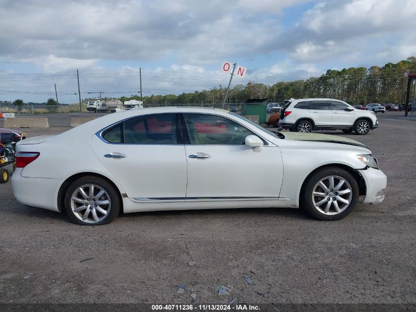 2007 Lexus Ls 460 VIN: JTHBL46F075032414 Lot: 40711236