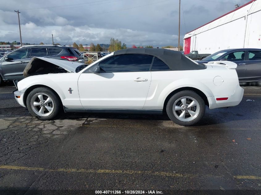 2007 Ford Mustang V6 Deluxe/V6 Premium VIN: 1ZVFT84N575346089 Lot: 40711266