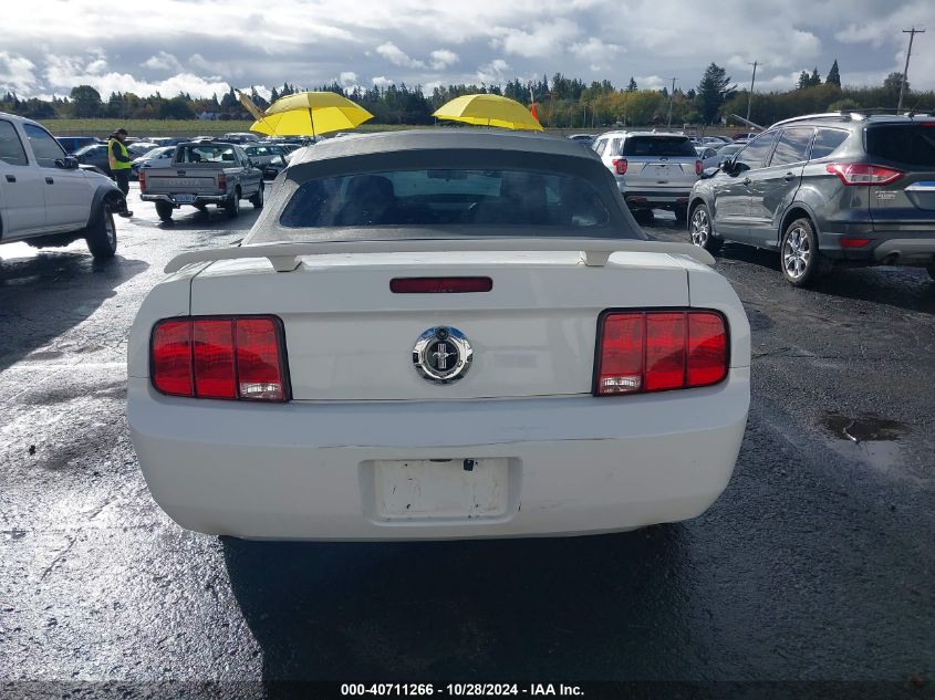 2007 Ford Mustang V6 Deluxe/V6 Premium VIN: 1ZVFT84N575346089 Lot: 40711266