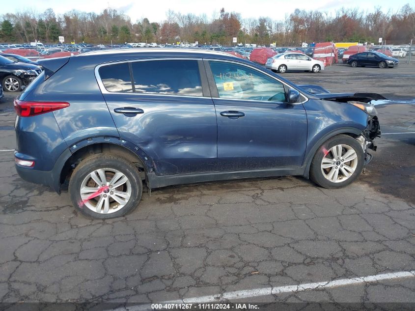 2017 Kia Sportage Lx VIN: KNDPMCAC2H7237427 Lot: 40711267