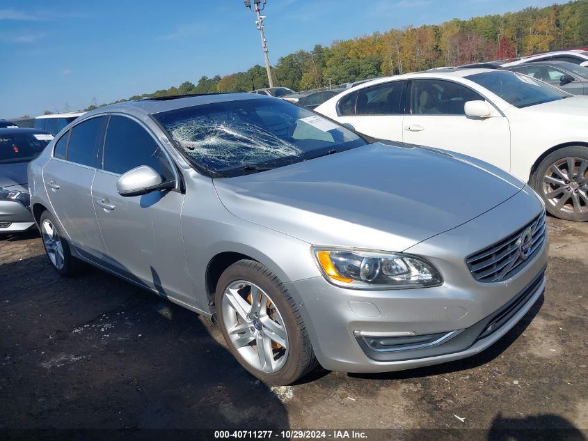 VIN YV126MFC6F1309663 2015 Volvo S60, T5 Premier Plus no.1