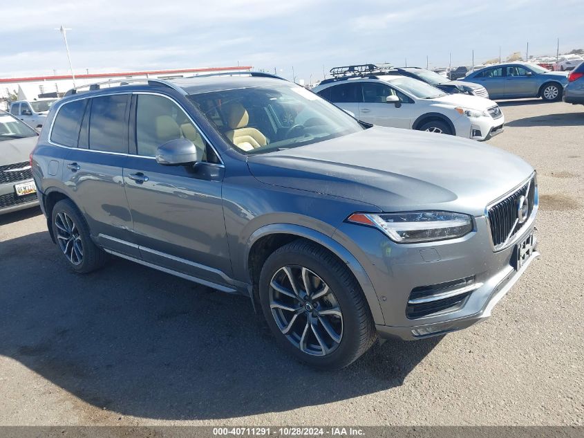 VIN YV4A22PK3H1122002 2017 Volvo XC90, T6 Momentum no.1