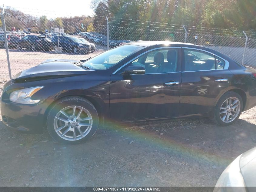 2010 Nissan Maxima 3.5 Sv VIN: 1N4AA5AP9AC834509 Lot: 40711307