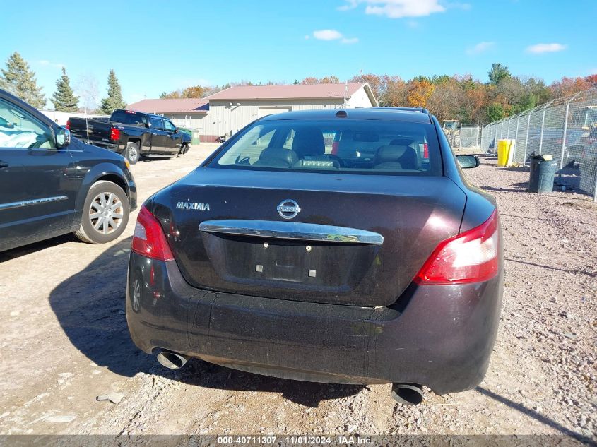 2010 Nissan Maxima 3.5 Sv VIN: 1N4AA5AP9AC834509 Lot: 40711307