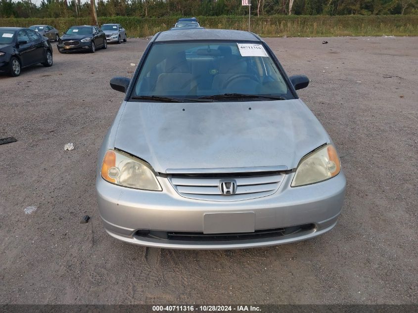 2003 Honda Civic Lx VIN: 2HGES15583H576673 Lot: 40711316