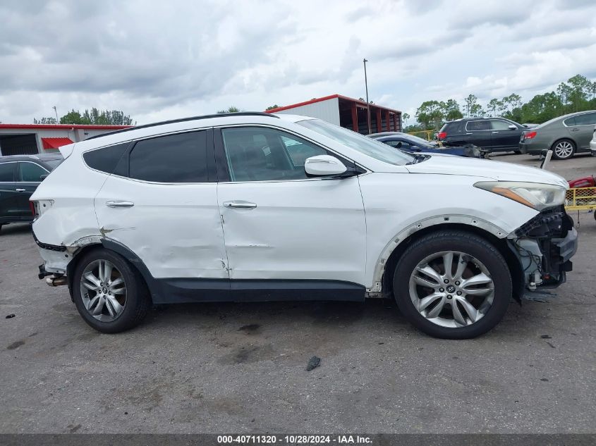 2013 Hyundai Santa Fe Sport 2.0T VIN: 5XYZU3LA0DG077520 Lot: 40711320