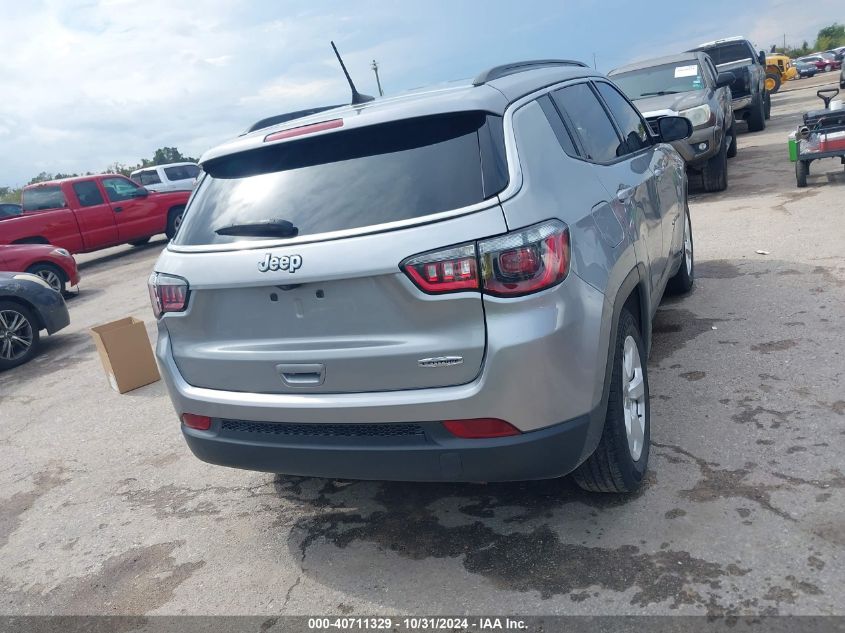 2021 Jeep Compass Latitude Fwd VIN: 3C4NJCBBXMT592602 Lot: 40711329
