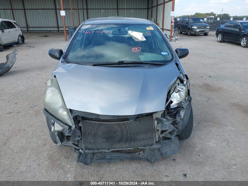 2010 Honda Fit VIN: JHMGE8H23AS010627 Lot: 40711341