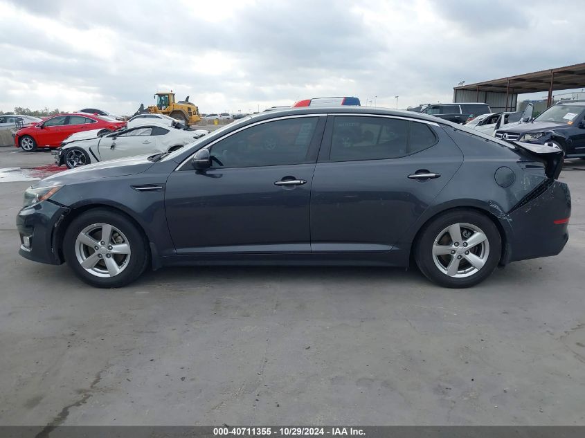 2015 Kia Optima Lx VIN: 5XXGM4A77FG488683 Lot: 40711355