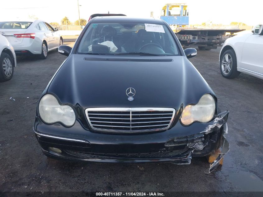 2003 Mercedes-Benz C 320 Sport VIN: WDBRF64J63F383969 Lot: 40711357