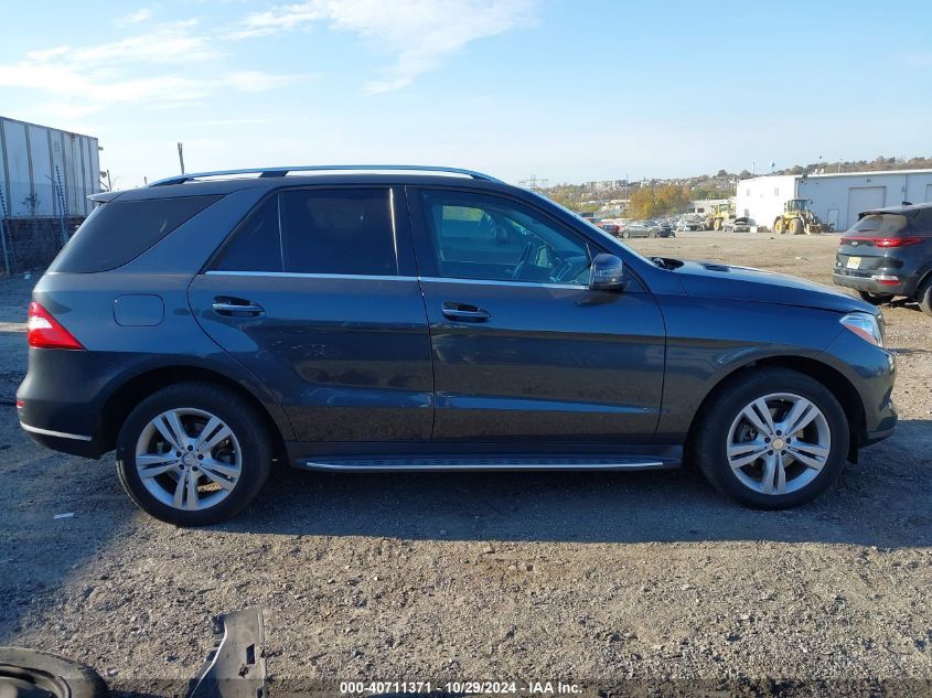 2014 Mercedes-Benz Ml 350 4Matic VIN: 4JGDA5HB2EA419207 Lot: 40711371