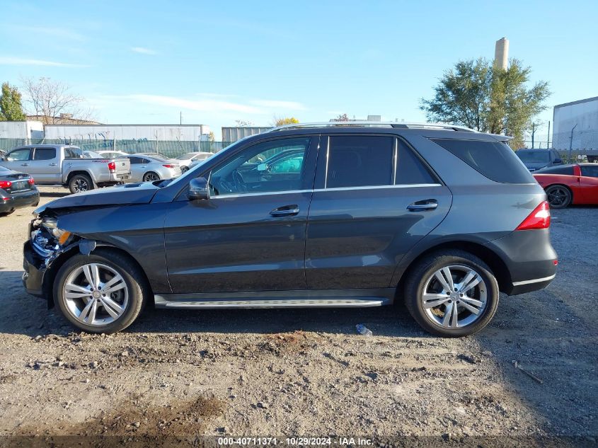 2014 Mercedes-Benz Ml 350 4Matic VIN: 4JGDA5HB2EA419207 Lot: 40711371