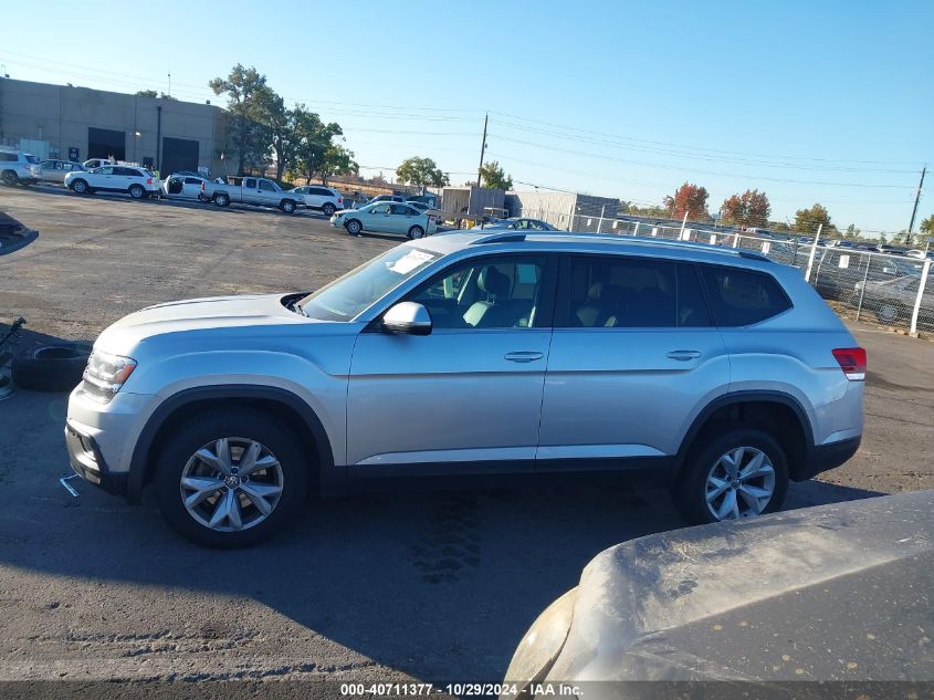 2018 Volkswagen Atlas 3.6L V6 Se VIN: 1V2KR2CA6JC571814 Lot: 40711377