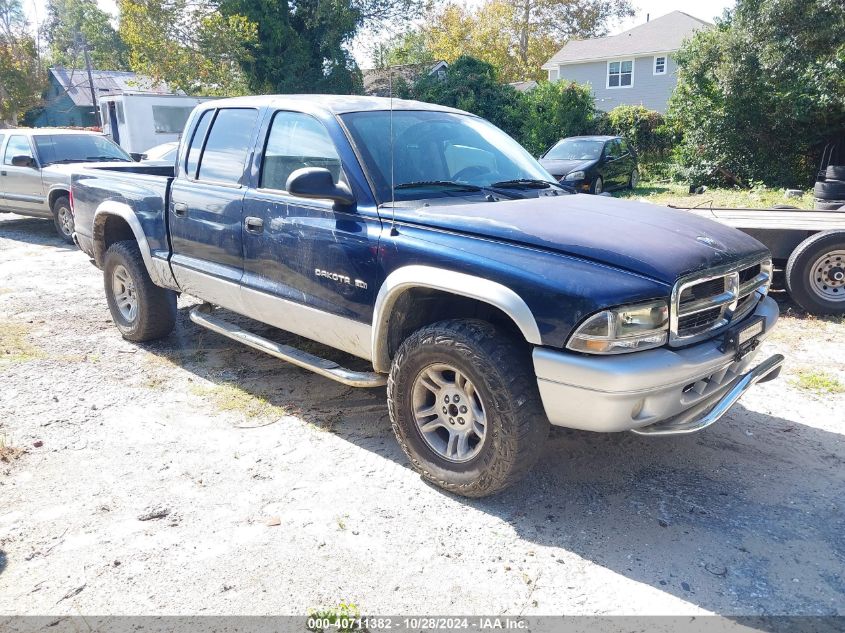 2002 Dodge Dakota Slt VIN: 1B7HG48N32S645819 Lot: 40711382