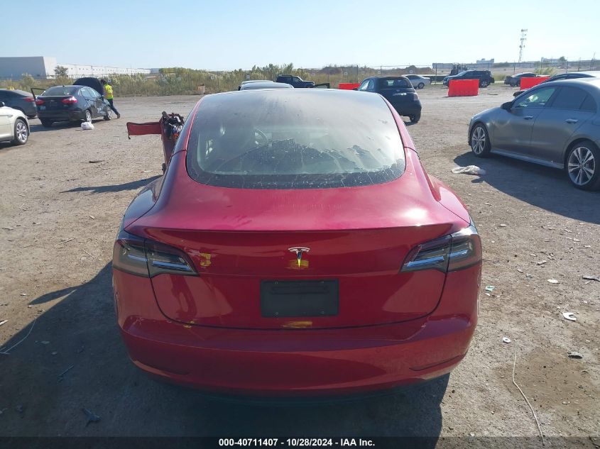 2022 Tesla Model 3 Rear-Wheel Drive VIN: 5YJ3E1EA8NF170671 Lot: 40711407