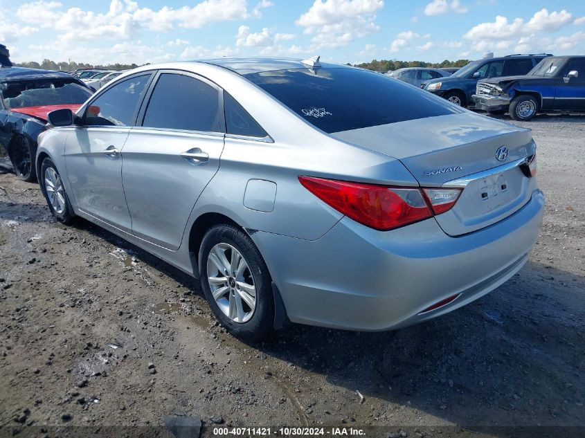 VIN 5NPEB4AC5DH663489 2013 Hyundai Sonata, Gls no.3