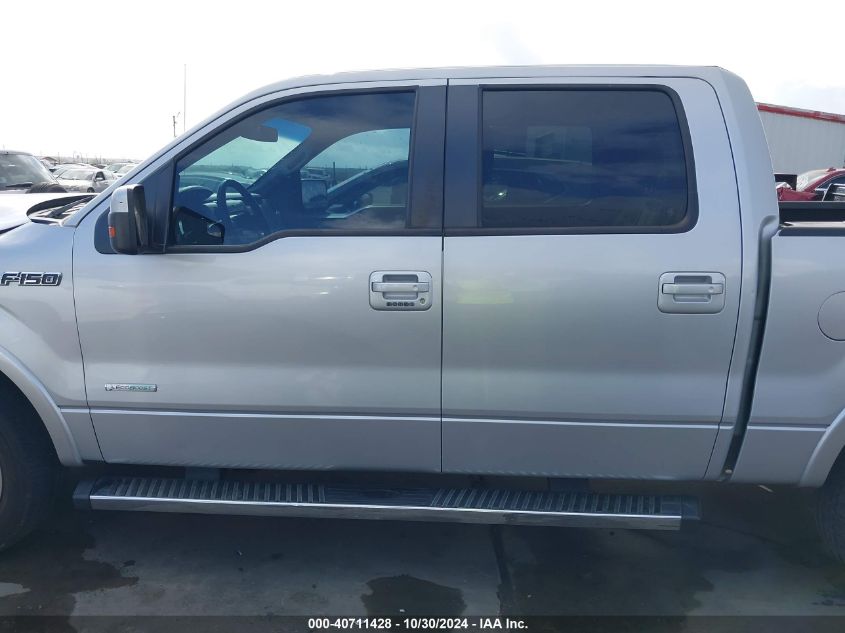 2013 Ford F-150 Lariat VIN: 1FTFW1CTXDKE60409 Lot: 40711428