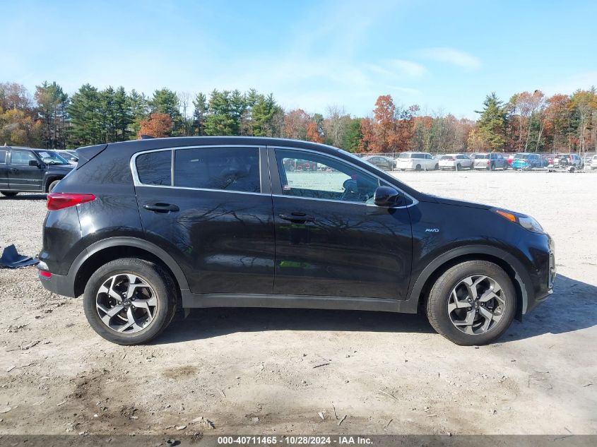 2021 Kia Sportage Lx VIN: KNDPMCAC0M7900035 Lot: 40711465