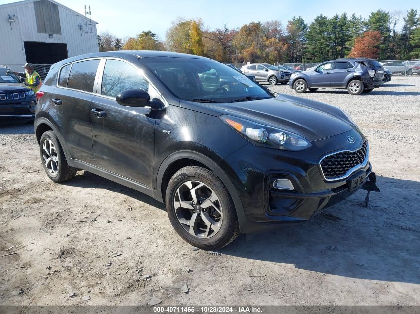 VIN KNDPMCAC0M7900035 2021 KIA Sportage, LX no.1