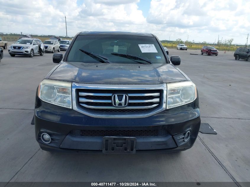 2013 Honda Pilot Ex-L VIN: 5FNYF3H51DB019778 Lot: 40711477