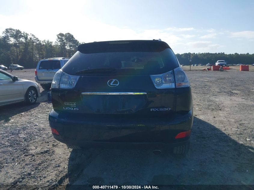 2006 Lexus Rx 330 VIN: 2T2GA31U86C048497 Lot: 40711479