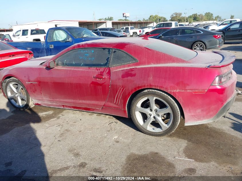 2014 Chevrolet Camaro 1Lt VIN: 2G1FB1E3XE9302401 Lot: 40711492