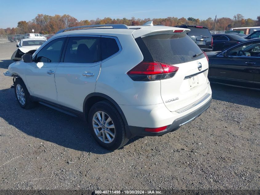 2017 Nissan Rogue Sv VIN: 5N1AT2MVXHC790720 Lot: 40711498