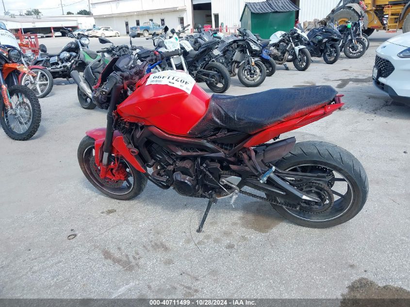 2017 Yamaha Fz09 VIN: JYARN53E4HA000503 Lot: 40711499