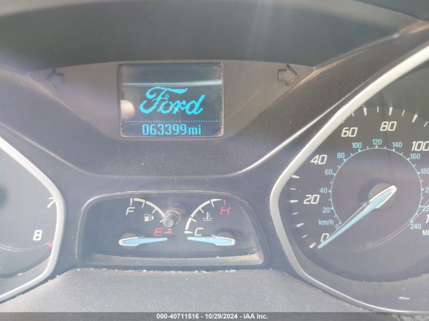 2013 Ford Focus VIN: 1FADP3E29DL263266 Lot: 40711516