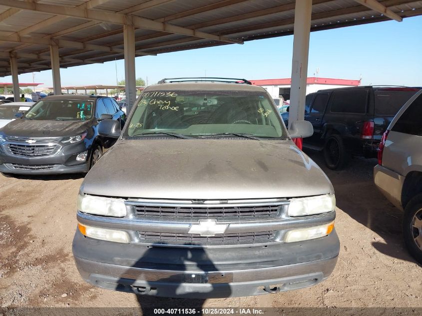 2003 Chevrolet Tahoe Ls VIN: 1GNEK13Z63J186665 Lot: 40711536