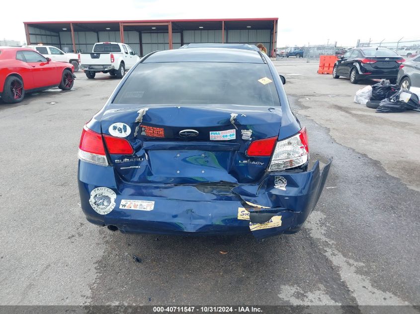 2010 Subaru Legacy 2.5I Premium VIN: 4S3BMCH62A3217573 Lot: 40711547