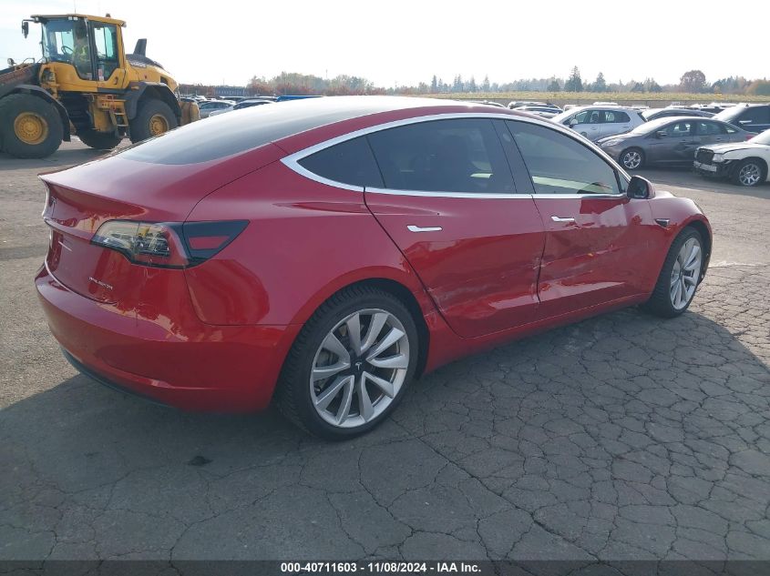 VIN 5YJ3E1EB0JF091613 2018 Tesla Model 3, Long Rang... no.4